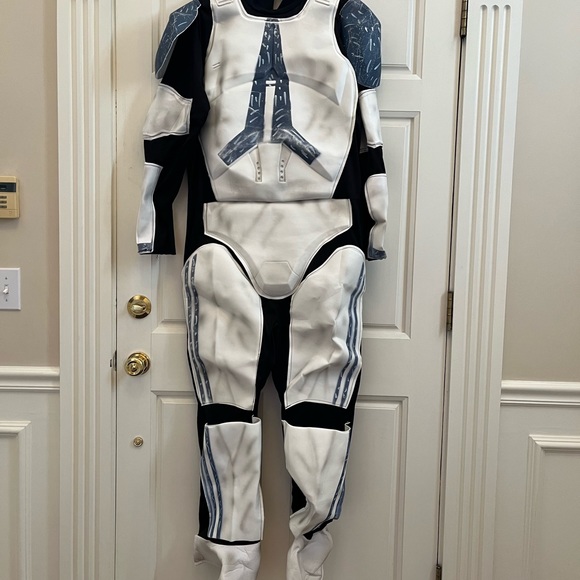 Halloween Costume Star Wars Storm Trooper jumpsuit - Picture 7 of 8